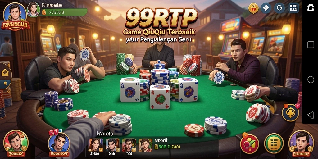 Screenshot gameplay QiuQiu yang menampilkan aksi menarik di 99RTP.