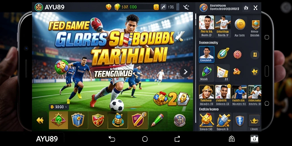Tampilan menarik dan interaktif dari gameplay Sportsbook AYU89.
