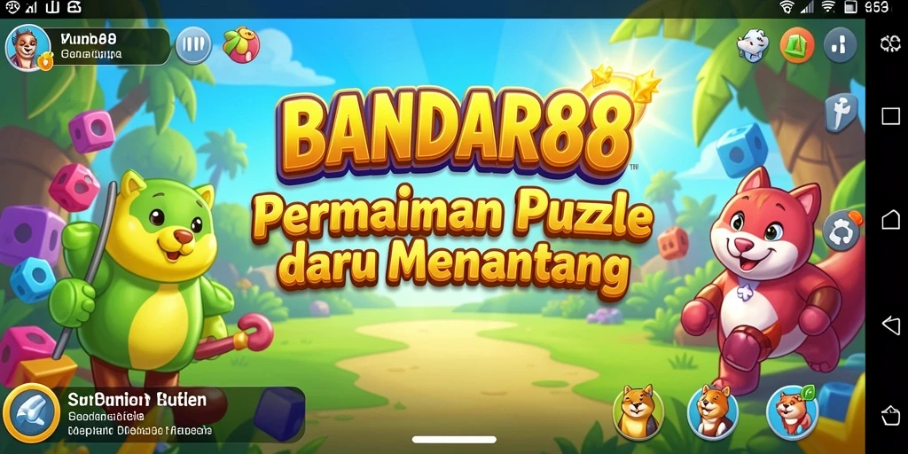 Tampilan gameplay menakjubkan dari BANDAR88 yang menantang.