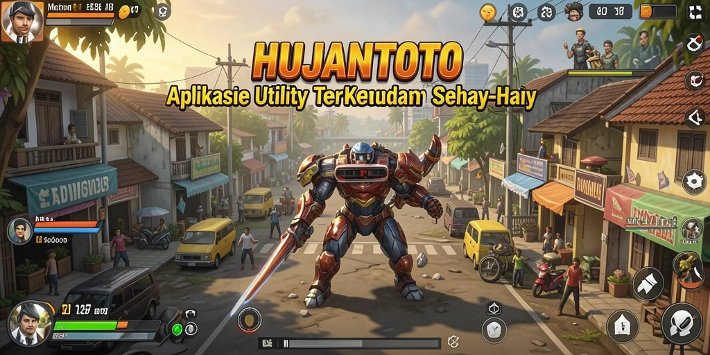 Tampilan antarmuka HUJANTOTO yang intuitif dan mudah digunakan.