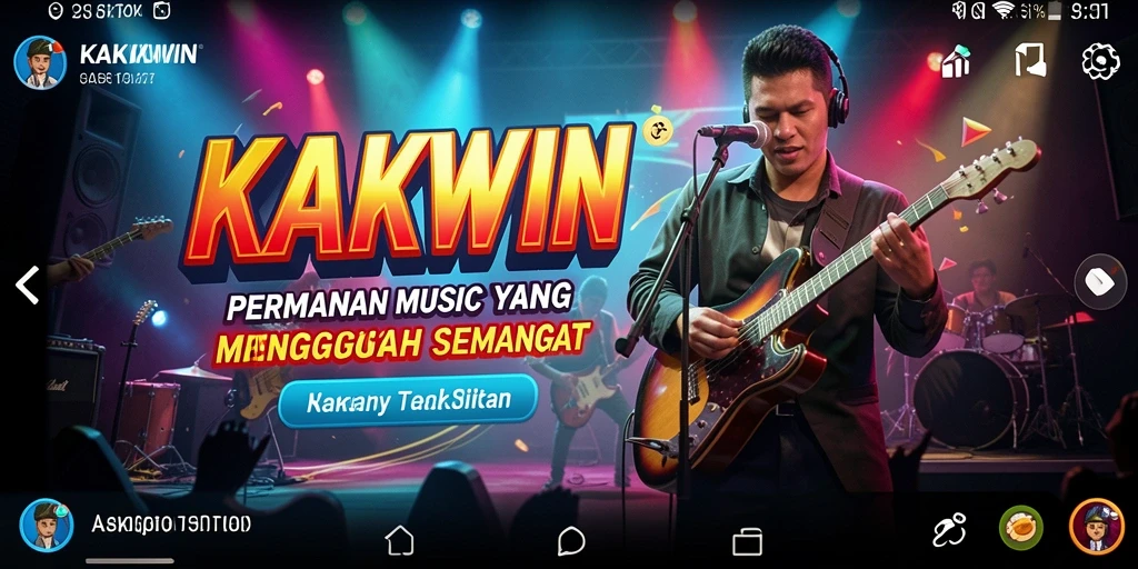 Tangkapan layar KAKWIN menunjukkan gameplay yang interaktif dan menyenangkan.