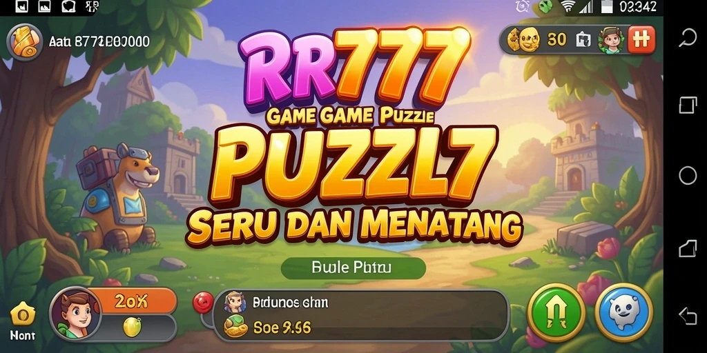 Screenshot gameplay RR777 yang memperlihatkan teka-teki menarik.