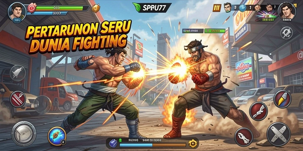 Gameplay SPBU77 dengan aksi Fighting yang mendebarkan.