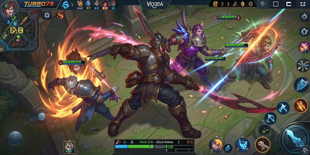 Gameplay seru dan strategis dalam TURBO78.